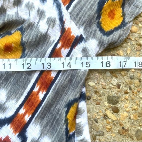 Anthro Tiny Tribal Indian Beaded Cowl Neck Top Size S - Picture 8 of 11